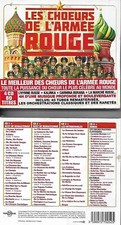 COFFRET 4 CD 80 TITRES LES CHOEURS DE L'ARMEE ROUGE NEUF SCELLE FRENCH STICKER