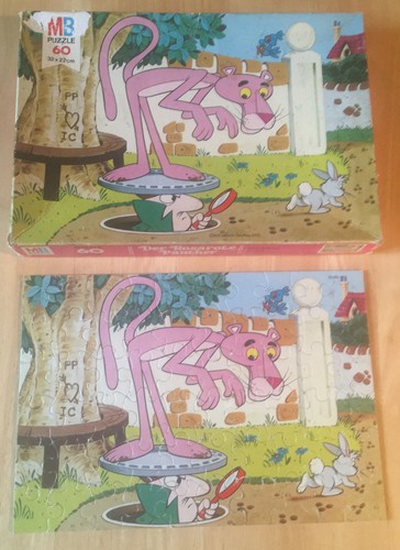 Puzzle panthere rose - ",