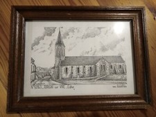 Dessin gravure tableau à