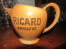 Ancien pichet publicitaire Ricard Anisette atelier céramique Ricard 