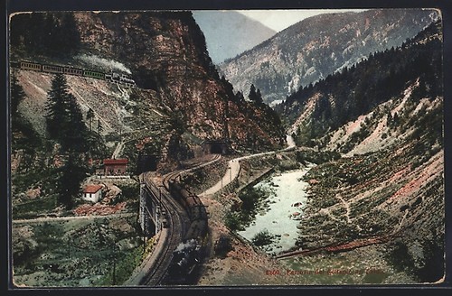 Faido ferrovia del gottardo - ferrovia,
