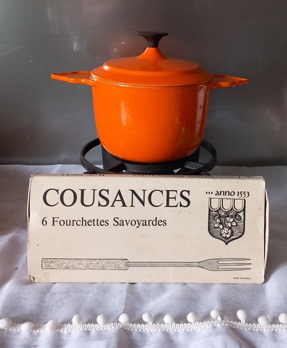 Pot fondue cocotte en - à,
