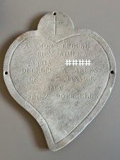 Reliquaire, Ex Voto, Plaque