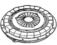 Embrayage Monodisque Avec Ressorts Pour Motoculteur 320 BERTOLINI 15330