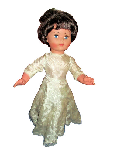 Poupée ancienne robe - poupée,