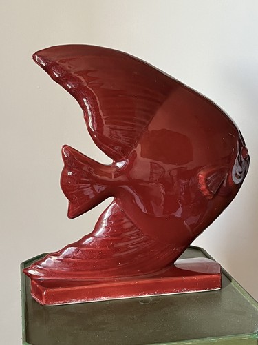 Grand poisson faience vers - poisson,