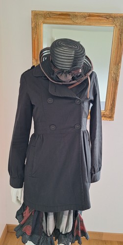 🌺Trench noir