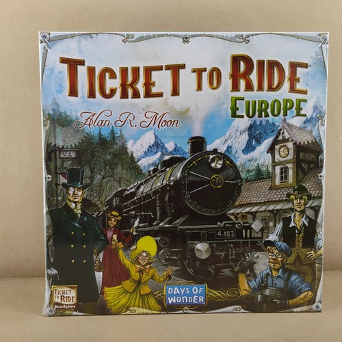 Ticket ride europe - ticket, game