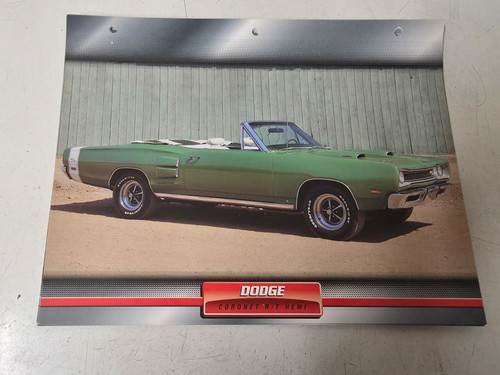 Carte fiche voiture - carte,
