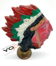 Authentique mascotte moto ancienne Française DOLLAR TERROT MONET GOYON old bike