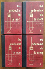 Lot 4 livres (1975) : LES MEDECINS DE LA MORT par Philippe Aziz - WW2