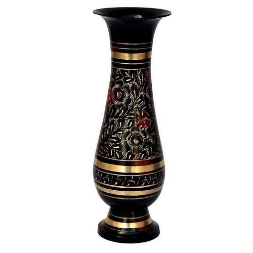 Vase décor antique fleurs - vase,