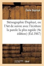 Émile Duployé Sténographie
