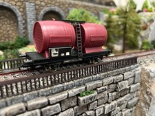 Wagon porte tonneau jouef ho