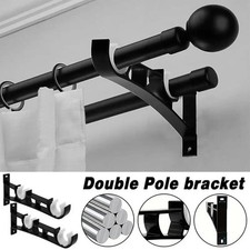 Lot de 2 supports de tringle