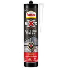 PATTEX - Pattex mastic colle flextec noir 389g