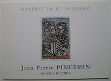 JEAN PIERRE PINCEMIN  - Carton d invitation - 2002