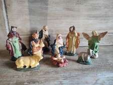 Lot de 9 santons anciens Rares