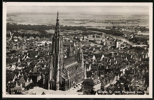Carte postale ulm vue - carte,