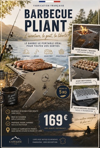 Grill mini tabletop bbq - mini,