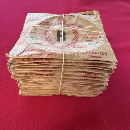 Lot pochettes fil nylon - lot,