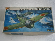 ANCIENNE MAQUETTE AVION MITSUBISHI A6M5 REISEN NICHIMO 1/48 - 1:48 MADE IN JAPAN