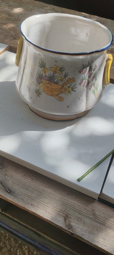 Cache pot vintage quimper - vintage, hb