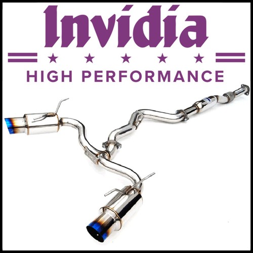 Invidia cat back exhaust - invidia, n1