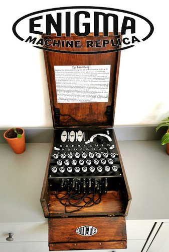 Enigma machine replica true - replica,
