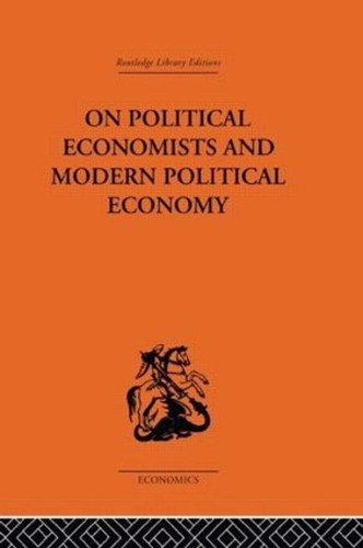 Political economists and - on,