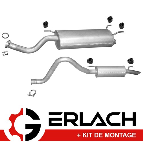 Echappement silencieux pour