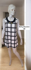 Molly bracken Taille 38 Superbe robe doublée sans manches noire et écrue