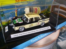 Simca Chambord   ASSISTANCE TOUR DE FRANCE   1958  BICOLORE Boite 1/43