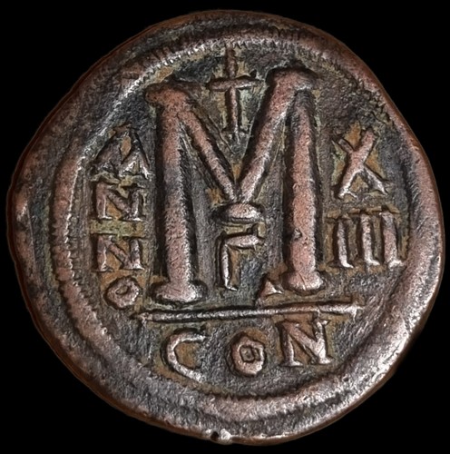 Monnzie bizantine follis - bizantine,
