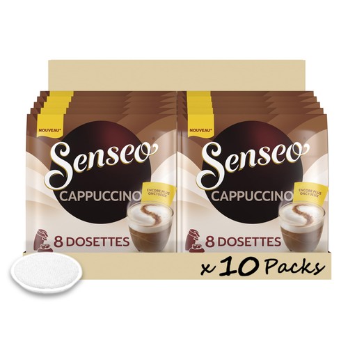 Café dosettes cappuccino - 80,