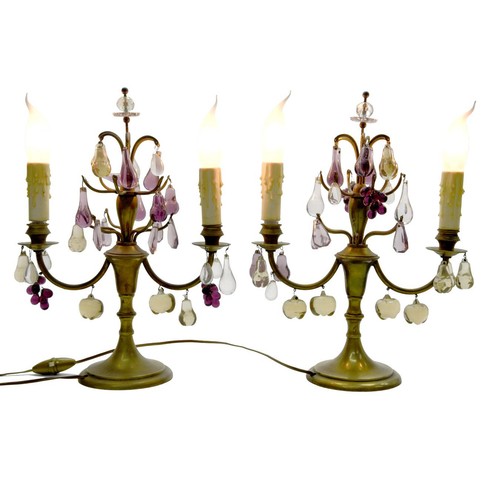 Paire girandoles branches - paire, de