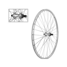 Roue ar 28'' VTC alu double