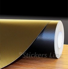 Film Adhésif Carbone Noir 3D MT 15, 00x152 CM Anti-rayures + Spatule Hommage