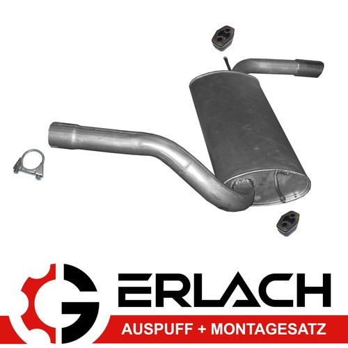 Pot échappement pour ford - d'échappement,