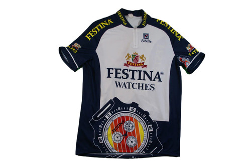 Maillot vélo vintage festina - vélo,