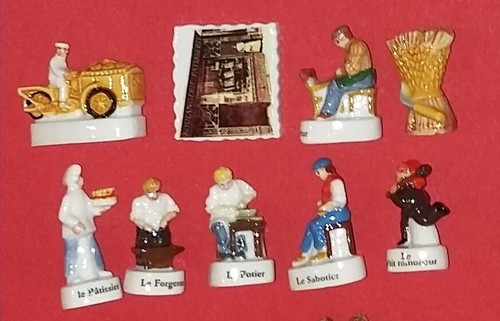 Série complète fèves vieux