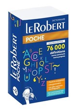 Dictionnaire Le Robert Poche -