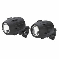 Paire Spots Moto Supplémentaires Trekker Lumières 12V KAPPA Support Paramoteur