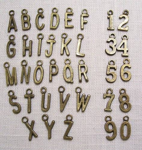 Lot ou 26 lettres - 3,4,5,10,