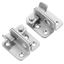  2 Pcs Gâche Portillon Loquet