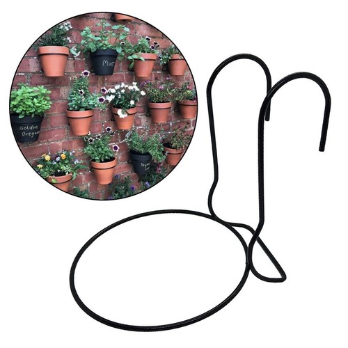 Support fleur mural fer - de,