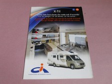 Ci capucine X-Til brochure catalogue documentation CAMPING-CARS édition 2010