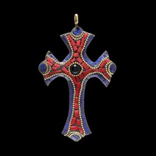 Pendentif croix bohème