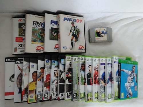 Lot jeux fifa 1994 2016 - lot,
