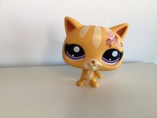 LPS PETSHOP Littlest Pet shop XXL JUMBO CHAT CAT JAUNE YELLOW